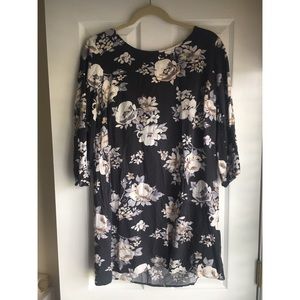 Floral printed dress